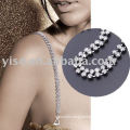 two row jewelry bra strap